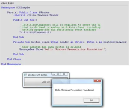 Figura 3.11: Ejemplo de lenguaje Subadyacente, Visual Basic .NET. 