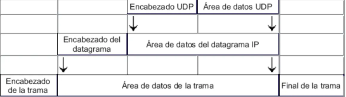 Tabla 1. 12 Formato de IP en el protocolo de Datagrama de usuario  [34]