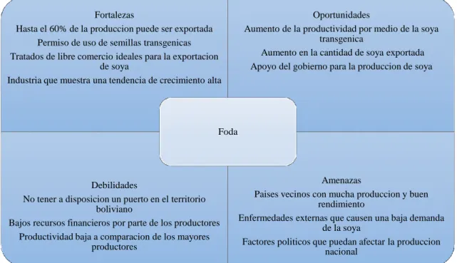 Cuadro 3: Análisis Foda. 