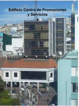 Figura 2.3  Edificio Centro de Promociones y Servicios del H.G.P.T  