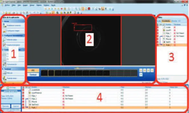 Figura 3.1 Visualización Modo EasyBuilder. 