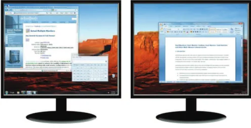 Figura 1.12 Multimonitor de Salida Expandida modo Horizontal.  [26]