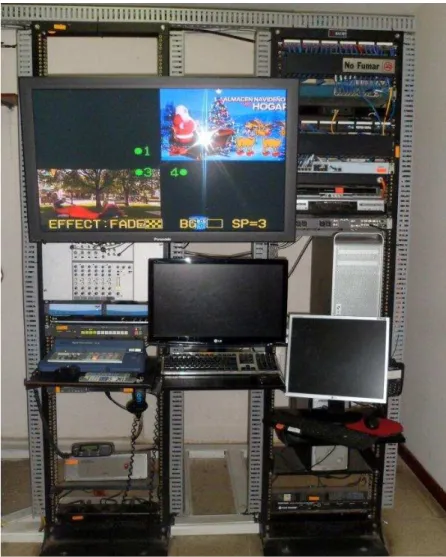Figura 1-9 Cuarto de transmisión y cliente FTP 