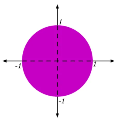 Figura 1: Disco unitario cerrado.