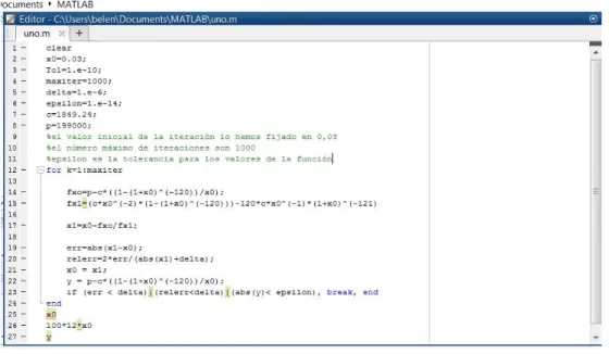 Cuadro 4.2: Editor Hipoteca uno. 