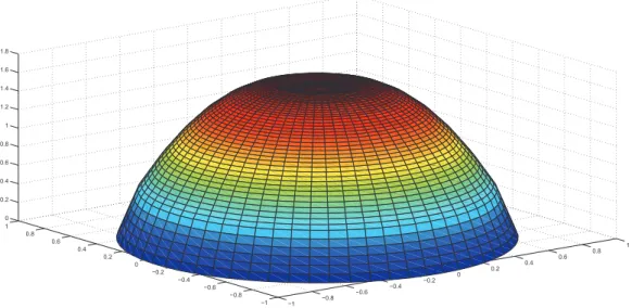 Figura 5.8: Solución u 0 Ω h proveniente de la interpolación.