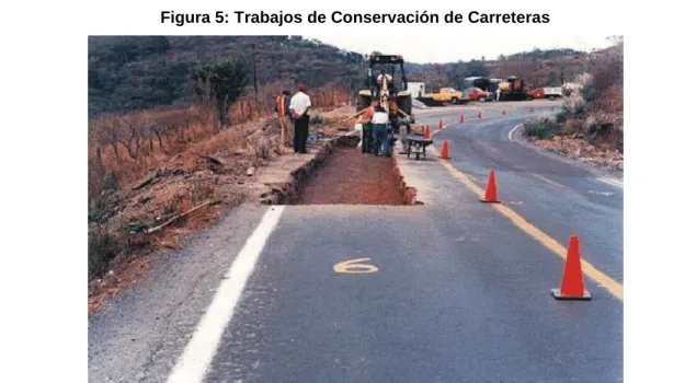 Figura 5: Trabajos de Conservación de Carreteras 