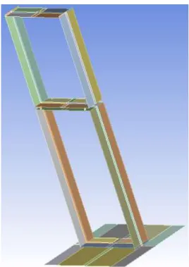 Figura 5.15 Edificio mallado 