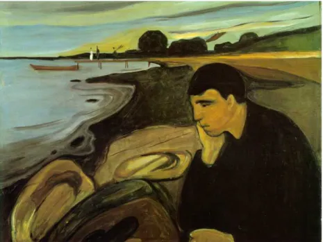 Fig. 9. Edvard Munch – Melancolía (1894-95). 