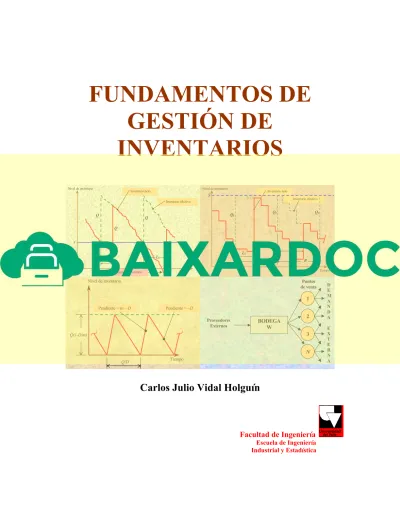 FUNDAMENTOS DE GESTIÓN DE INVENTARIOS