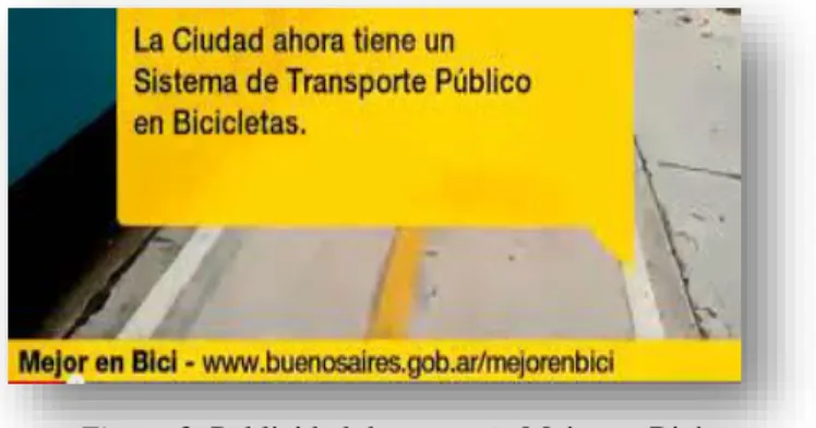 Figura 2: Publicidad de campaña Mejor en Bici  