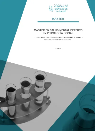 MÁster MÁster En Salud Mental Experto En PsicologÍa Social Con CertificaciÓn Universitaria 3647
