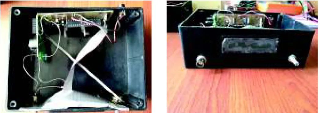 Figura 6.9: Fuente de alto voltaje utilizada en el experimento y desarrollada como parte del proyecto EAS-BUAP.