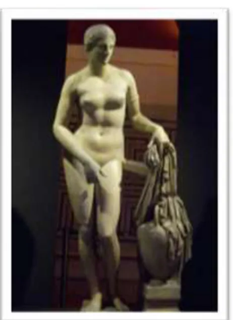 Figura 8. La Afrodita de Cnido, (Roma, Museos Vaticanos)  Fuente: Víctor Cantos (2016)  