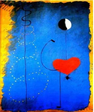 Fig. 1 Joan Miró, “La bailarina” (1925) 