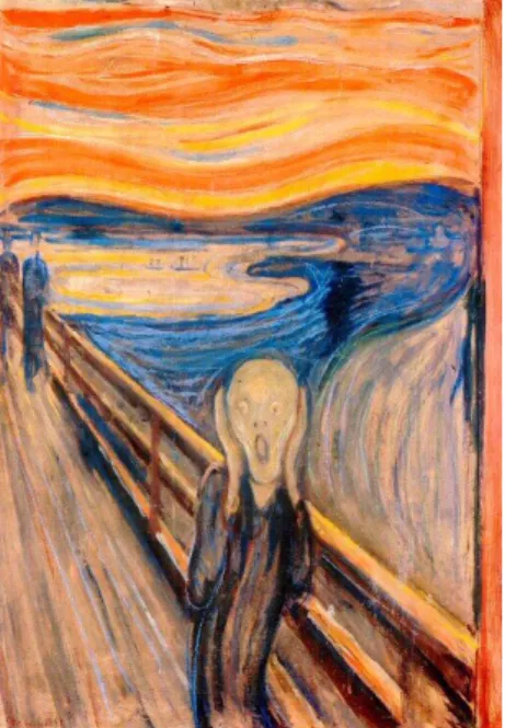 Fig 3. Edvard Munch, “El Grito” (1893) 