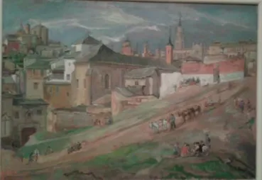 Fig 4. August Bresgen “El Convento de  San Pablo” 