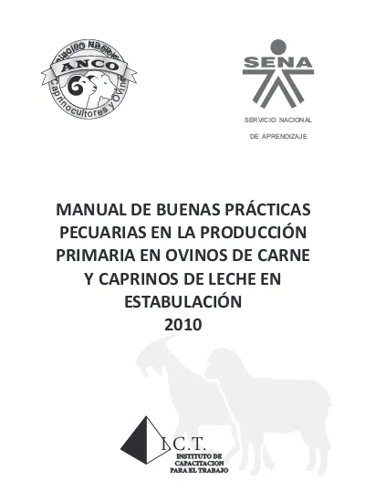 MANUAL DE BUENAS PRÁCTICAS PECUARIAS EN LA PRODUCCIÓN PRIMARIA EN ...