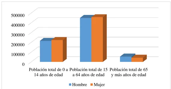 Figura N °  4. Población por grupo de educación y sexo, región Puno 2017. 