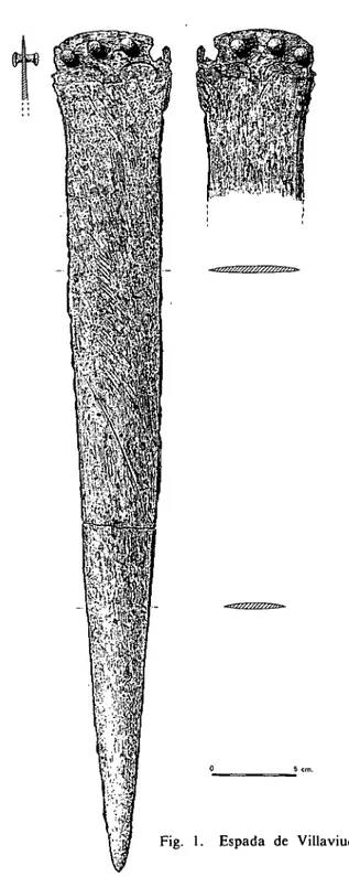 Fig. 1. Espada de Villaviudas II