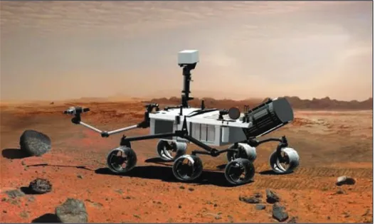 Figura 1-3. Robot Curiositty de la NASA. 