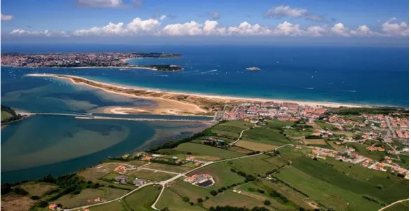 Figura 3 :Bahía de Santander.