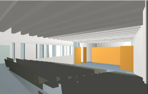 Fig. 6:Interior de la sala polivalente 