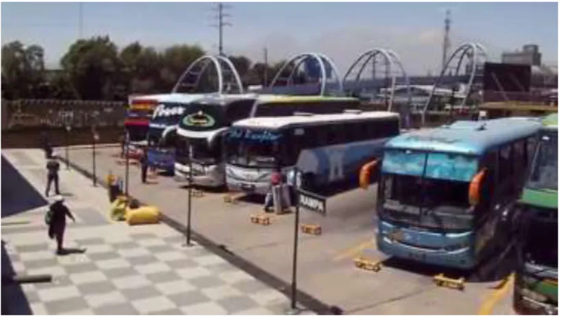 Figura 16 PATIO DE MANIOBRAS DE TERMINAL DE AREQUIPA FUENTE: https://www.youtube.com/watch?v=9aqUQ7oGXKg 