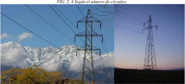 FIG. 2. 4 Según el número de circuitos 