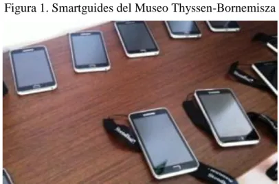 Figura 1. Smartguides del Museo Thyssen-Bornemisza 