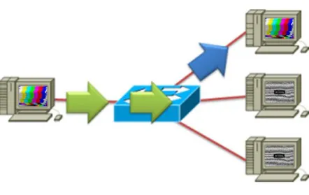 Figura 2. 6 Modo de Transmisión de Unicast  