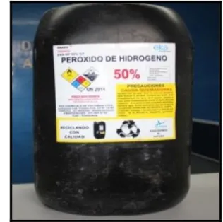 Figura  3: Peróxido de hidrogeno 