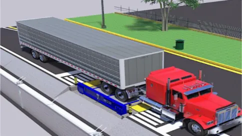 FIGURA 2.16: Pesaje hidráulico para camiones pesados  FUENTE: Página web bascula de pesaje 
