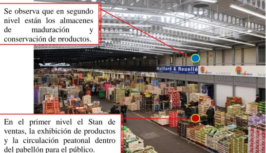 FIGURA 2.20: Interior del Mercado Mayorista central Rungis - Francia  FUENTE: http://www.rungisinternational.com 