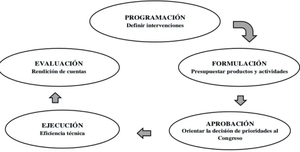 Figura 4: PpR en el ciclo presupuestario 