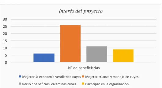 Figura 5. Interés del proyecto.