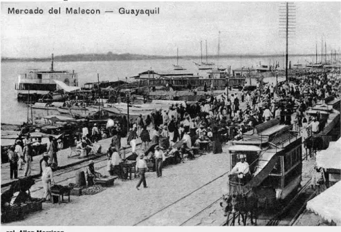 Figura  31  -  Malecón en la década de los 1845