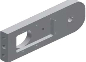 Figura 17 a) Tornillo para cara superior. b) Tornillo y tuerca para caras  laterales. 