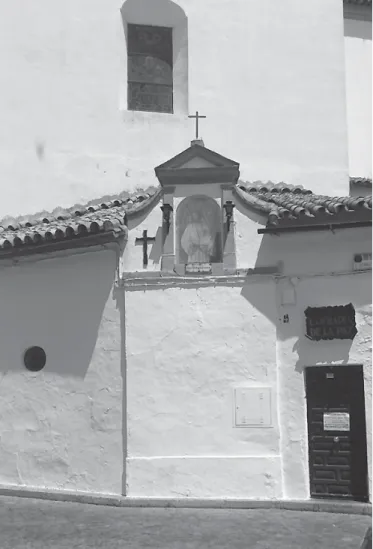 Fig. 5. Posible entrada de la tribuna privada del marqués de Ariza y Armiña hacia la iglesia conventual del Santo Ángel de padres
