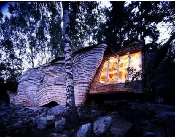Gráfico 26.- Cabaña de 24h. arquitectura. 