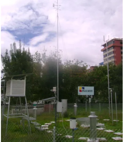 Figura 2.14 Estación Meteorológica Iñaquito. 
