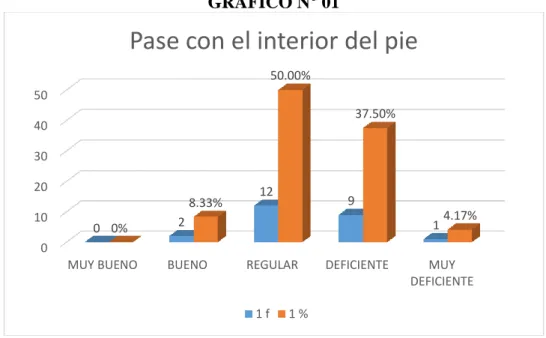 GRÁFICO N° 01 