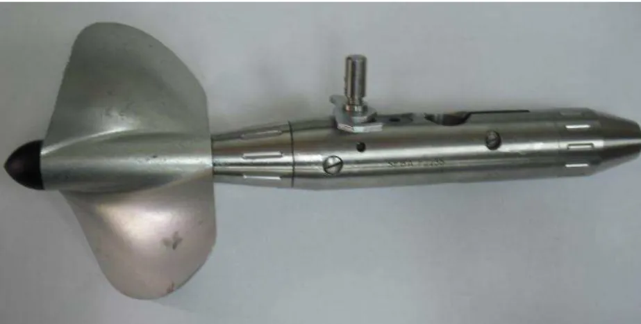 Figura 2.1. Molinete Universal Marca SEBA Hidrometrie. 