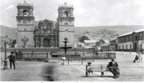 FIGURA 41 PLAZA CENTRAL DE PUNO 