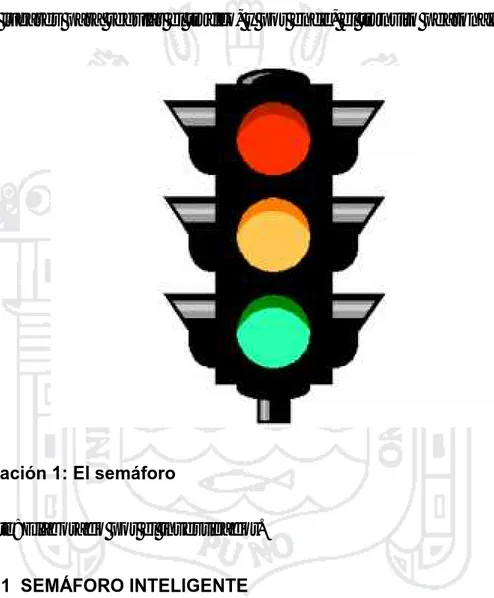 Ilustración 1: El semáforo