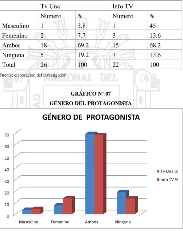 GRÁFICO N° 07 