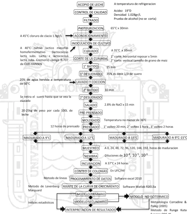 Figura 2. Diagrama experimental 