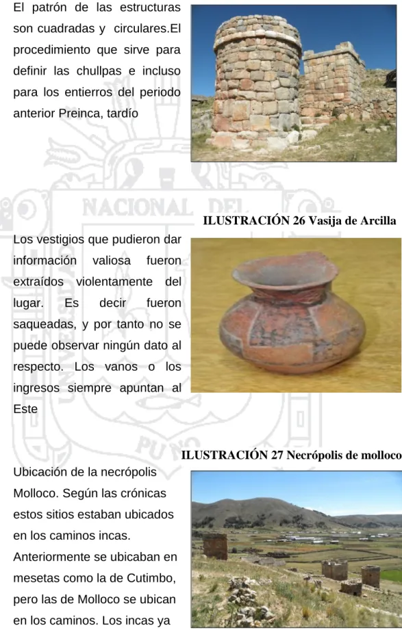 ILUSTRACIÓN 25 Chullpas