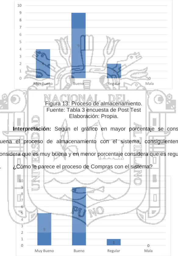Figura 13: Proceso de almacenamiento. 
