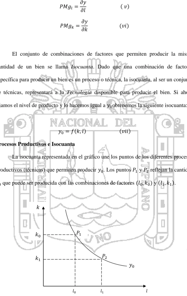 Figura 01: Curva de isocuanta 